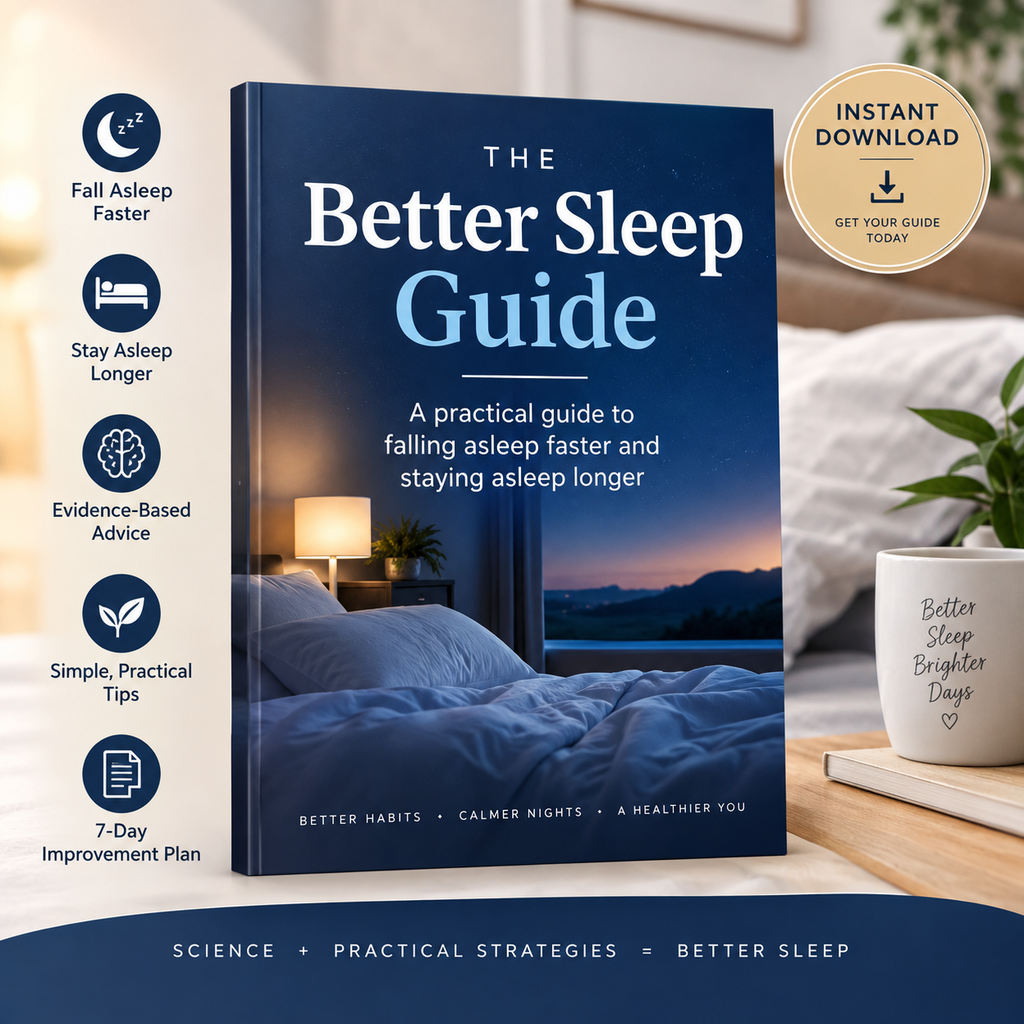 The Better Sleep Guide – A Practical Guide to Better Sleep